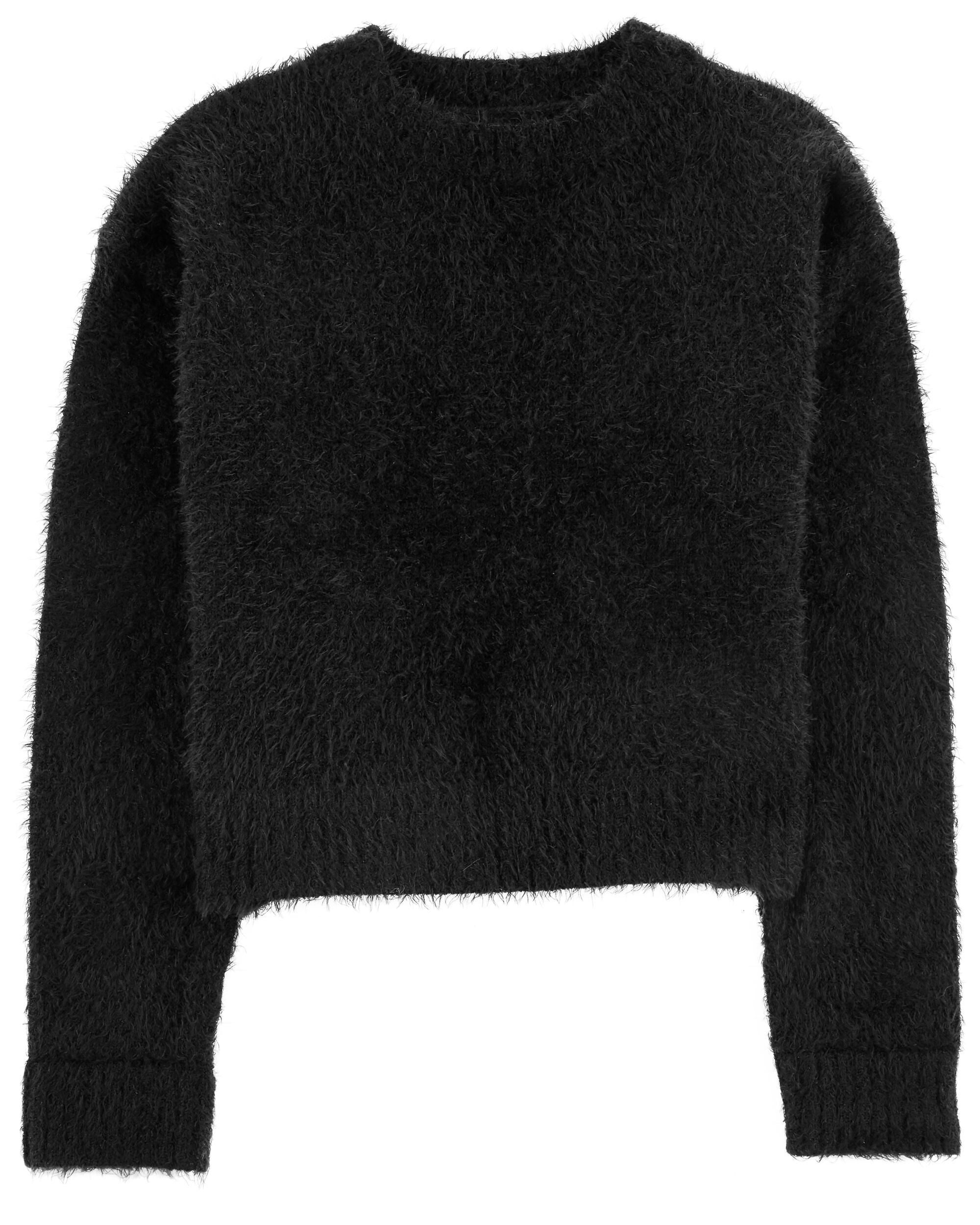 Boxy Fit Chenille Sweater