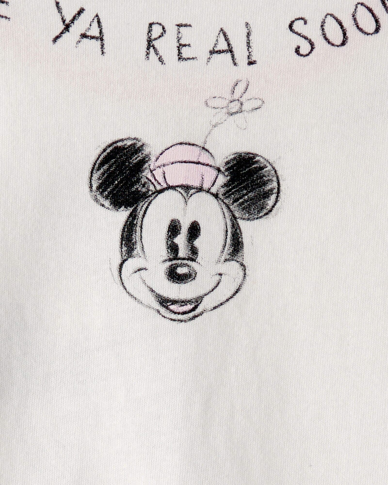 Toddler Girl Disney&copy; Minnie Mouse Graphic Tee - White, image 4 of 4 slides