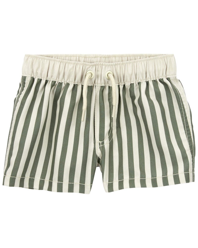 Baby 2-Piece Long-Sleeve Rashguard & Swim Trunks Set, image 2 of 4 slides