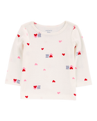 Baby 3-Piece Heart Print Jumper & Tights Set, image 3 of 6 slides