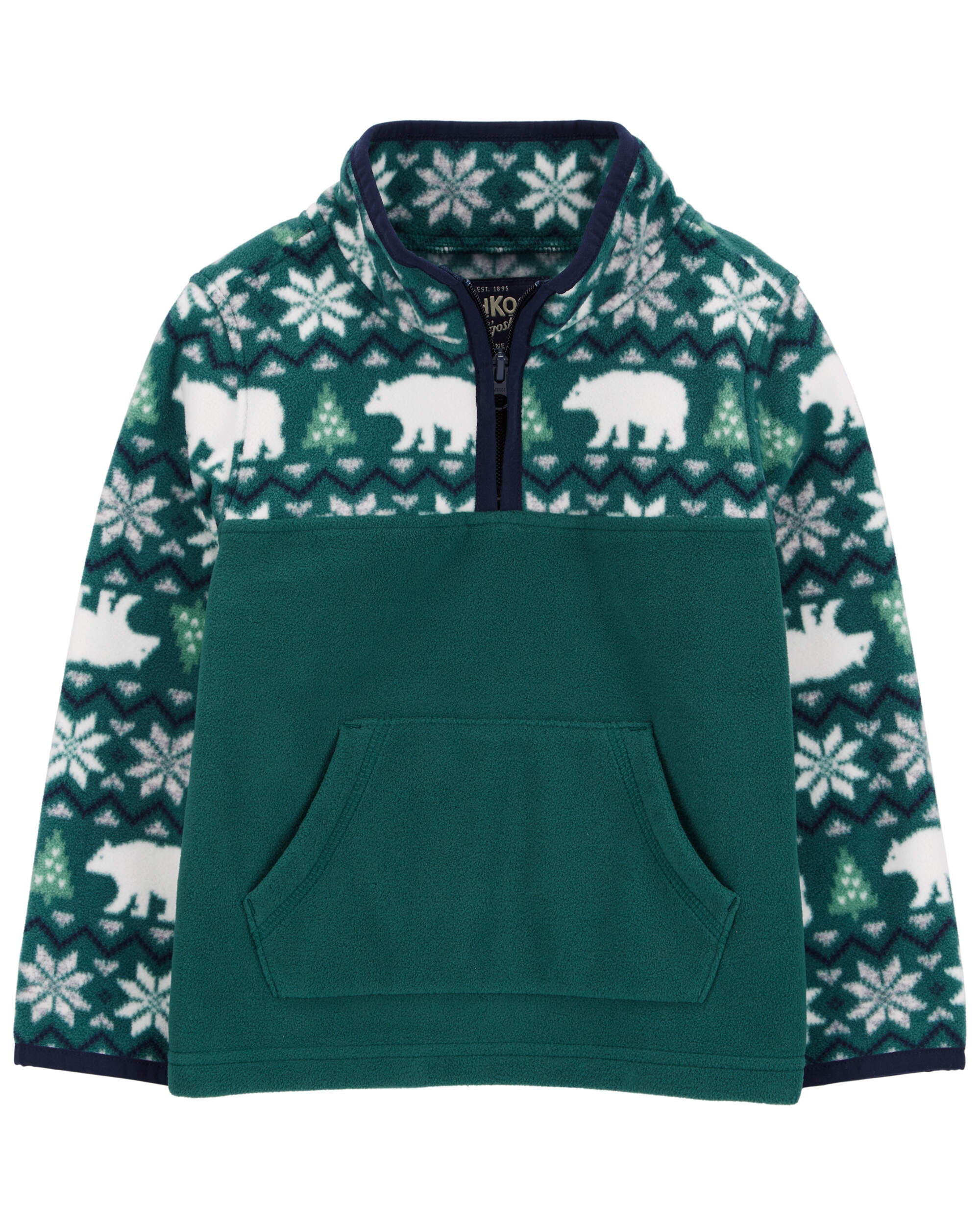 Baby boy quarter zip sweater shop