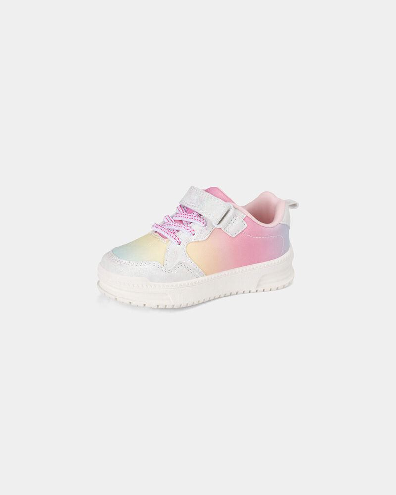 Tout-petit fille - Chaussures d&eacute;contract&eacute;es &agrave; motif arc-en-ciel &ndash; Multicolore, image 6 sur 6 diapositives
