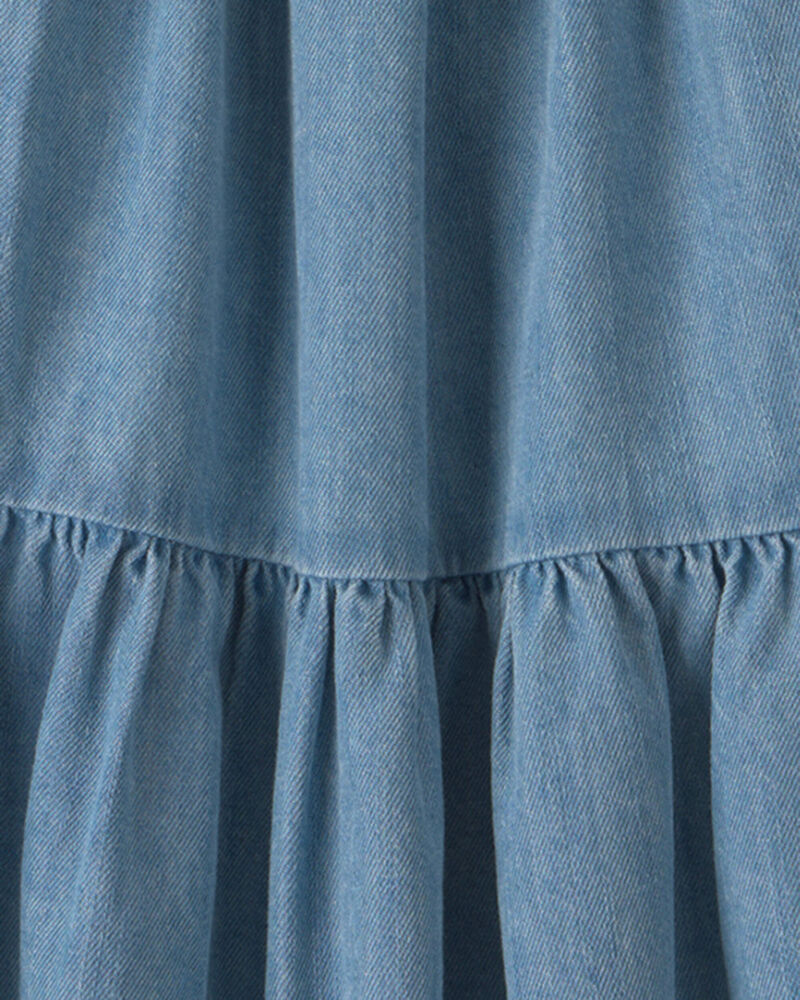 Tout-petit fille - Robe sans manches en chambray, image 3 sur 3 diapositives