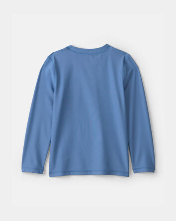 Boys Nautical Long-Sleeve Rashguard - Blue, 