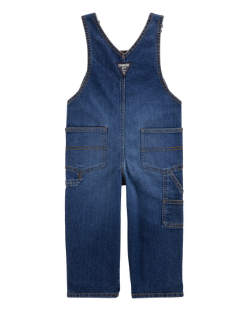 Toddler Stretch Denim Overalls, 
