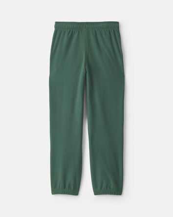 Boys Microfleece Joggers - Olive Green, 