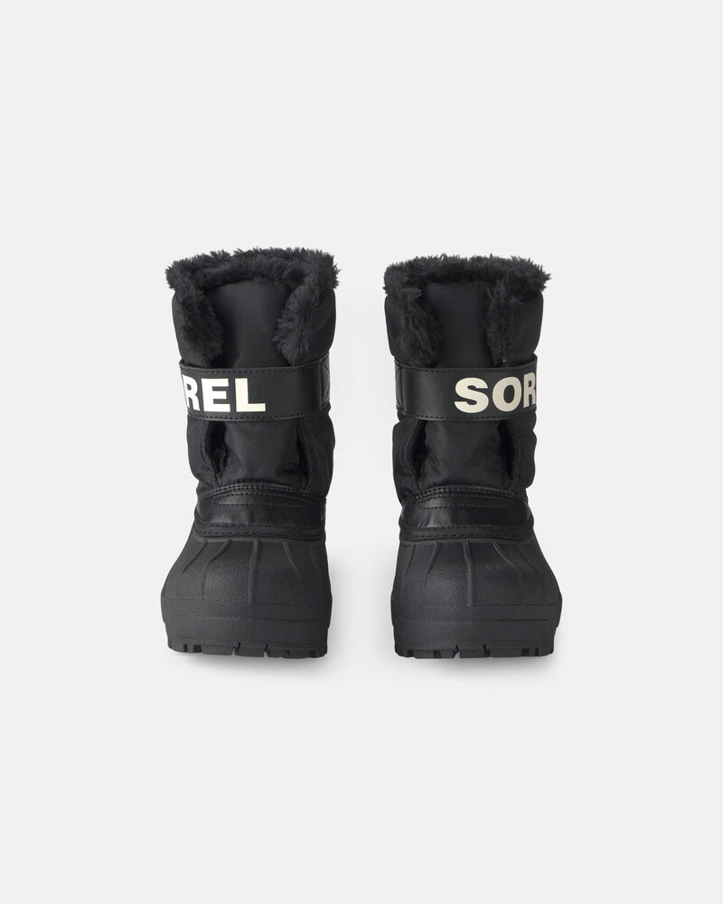 Boys SOREL Snow Commander&trade; Winter Boot - Black, image 1 of 3 slides