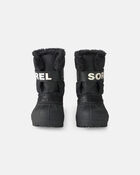 Boys SOREL Snow Commander&trade; Winter Boot - Black, image 1 of 3 slides