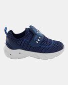 Toddler Dinosaur Light-Up Athletic Sneakers - Navy, image 3 of 8 slides