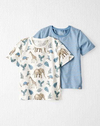 Toddler 2-Pack Organic Cotton Tees, 
