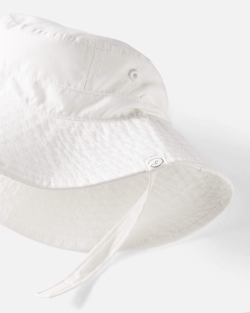 Baby Recycled Twill Swim Hat, image 2 of 3 slides