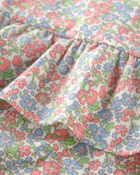 Baby Girl 2-Pack Organic Cotton Bubble in Spring Floral, image 2 of 5 slides