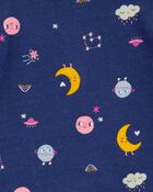 Baby 4-Piece Space 100% Snug Fit Cotton Pyjamas, image 4 of 5 slides