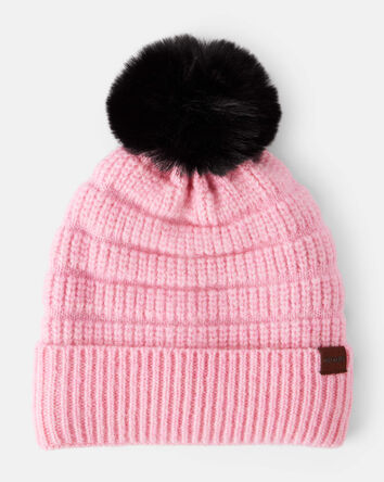 Girls KOMBI Caprice Pompom Knit Toque , 