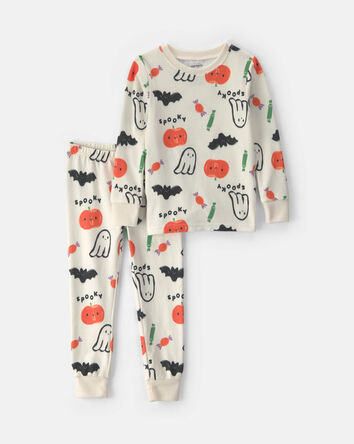 Baby 2-Piece Halloween Long-Sleeve Snug Fit Pyjama Set, 
