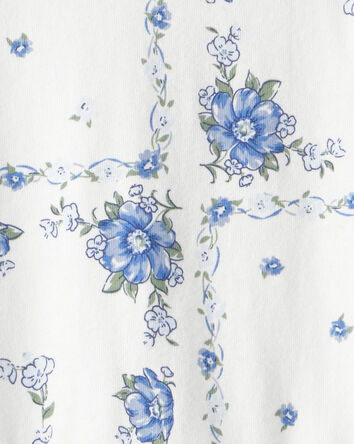 Tout-petit fille - Haut &agrave; manches longues et basque, bandana - Blanc, 