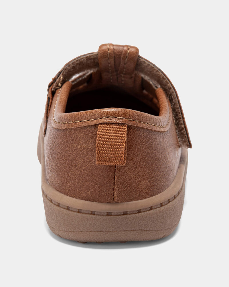 Baby Girl Every Step&reg; First Walker Casual Shoes - Brown, image 3 of 6 slides