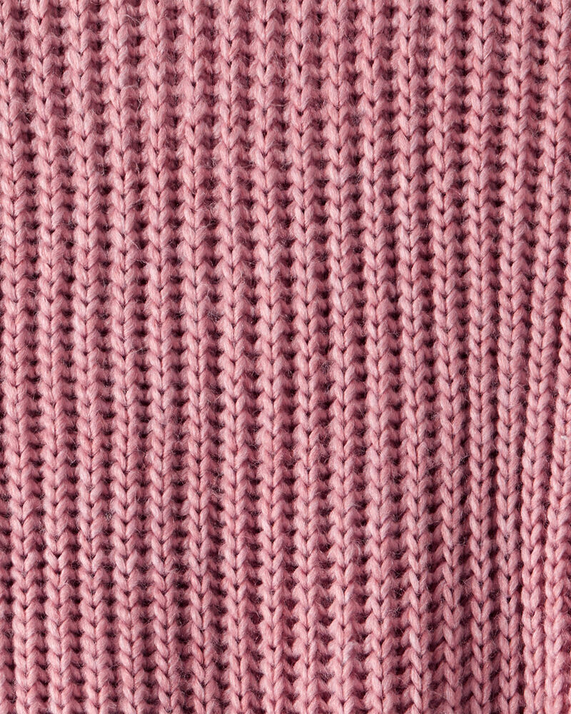 Toddler Girl Sleeveless Sweater Top - Pink, image 3 of 5 slides