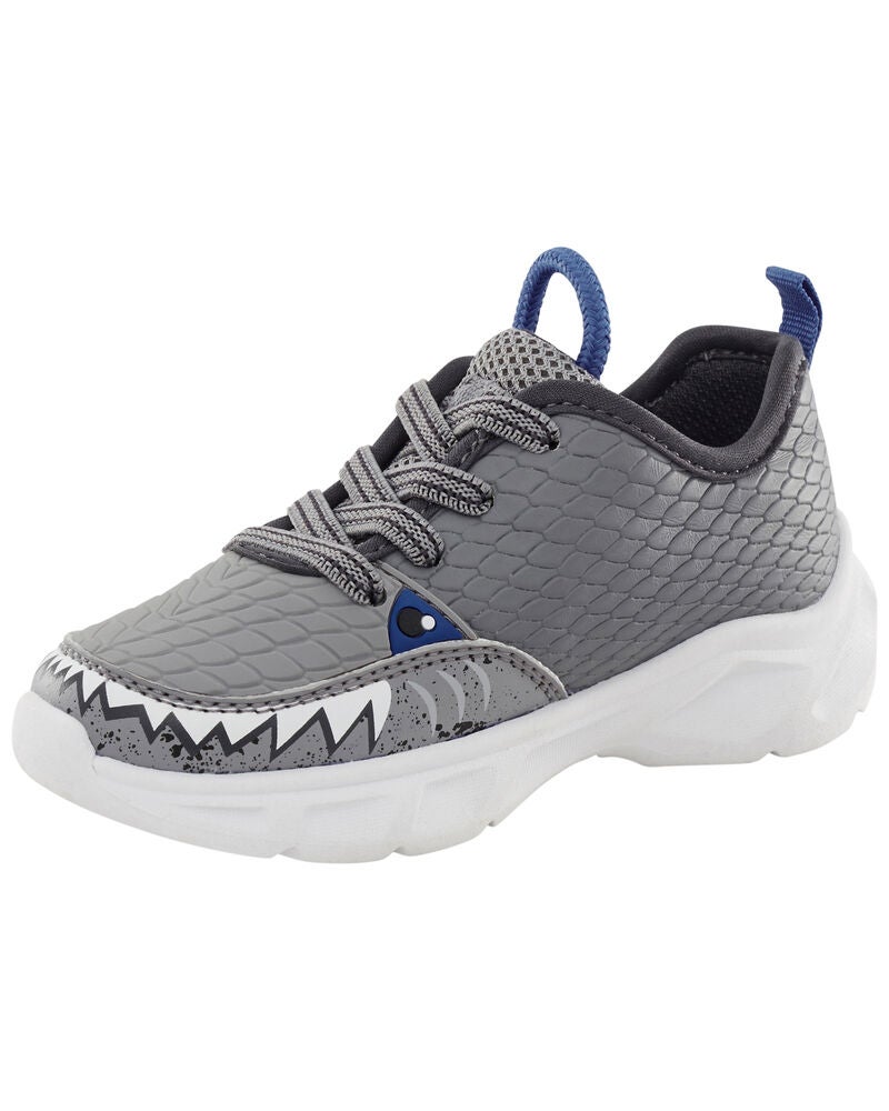 Toddler Shark Light-Up Sneakers, image 7 of 8 slides
