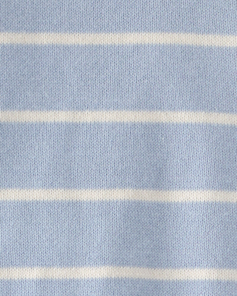 Baby Boy 2-Piece Organic Cotton Striped Shorts Set, image 4 of 5 slides