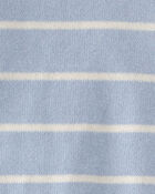 Baby Boy 2-Piece Organic Cotton Striped Shorts Set, image 4 of 5 slides