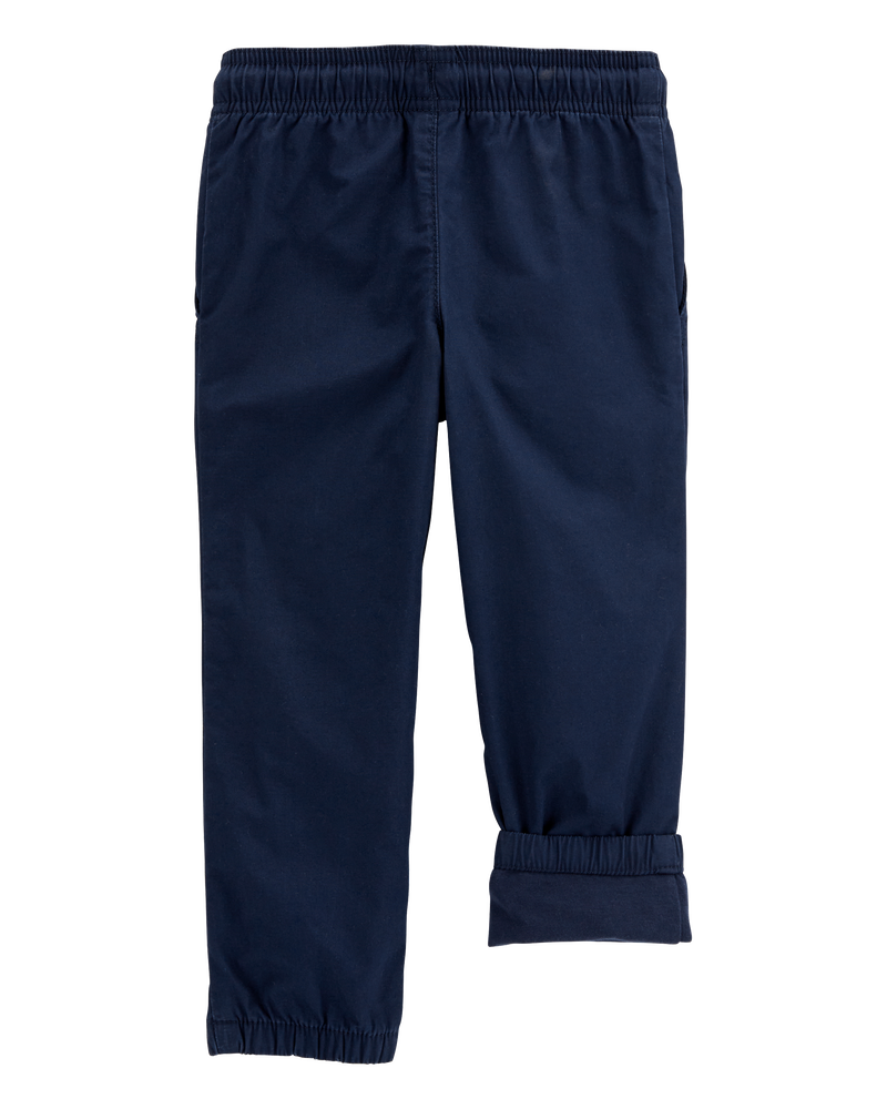 Bébé Pantalon en popeline à enfiler, image 3 sur 5 diapositives