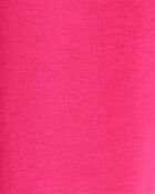 Girls Pull-On Stretch Cozy Leggings - Pink, image 4 of 5 slides