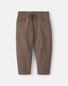 Toddler Boy Western Jeans - Brown, image 1 of 4 slides
