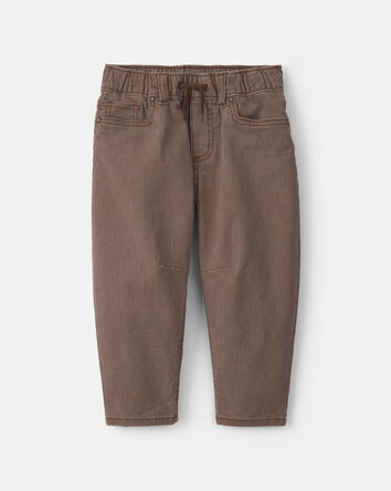 Toddler Boy Western Jeans - Brown, 