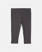 B&eacute;b&eacute; fille - Ensemble 3 pi&egrave;ces cache-couches manches longues et pantalon &agrave; motif l&eacute;opard &ndash; Brun/Cr&egrave;me/Noir, image 2 sur 6 diapositives