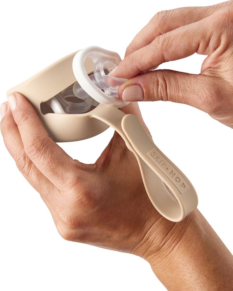 Porte-sucette en silicone - Avoine, image 6 sur 6 diapositives