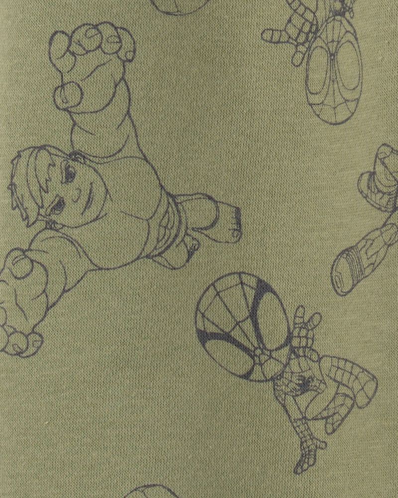 Toddler Boy &copy;Marvel French Terry Joggers, image 3 of 3 slides