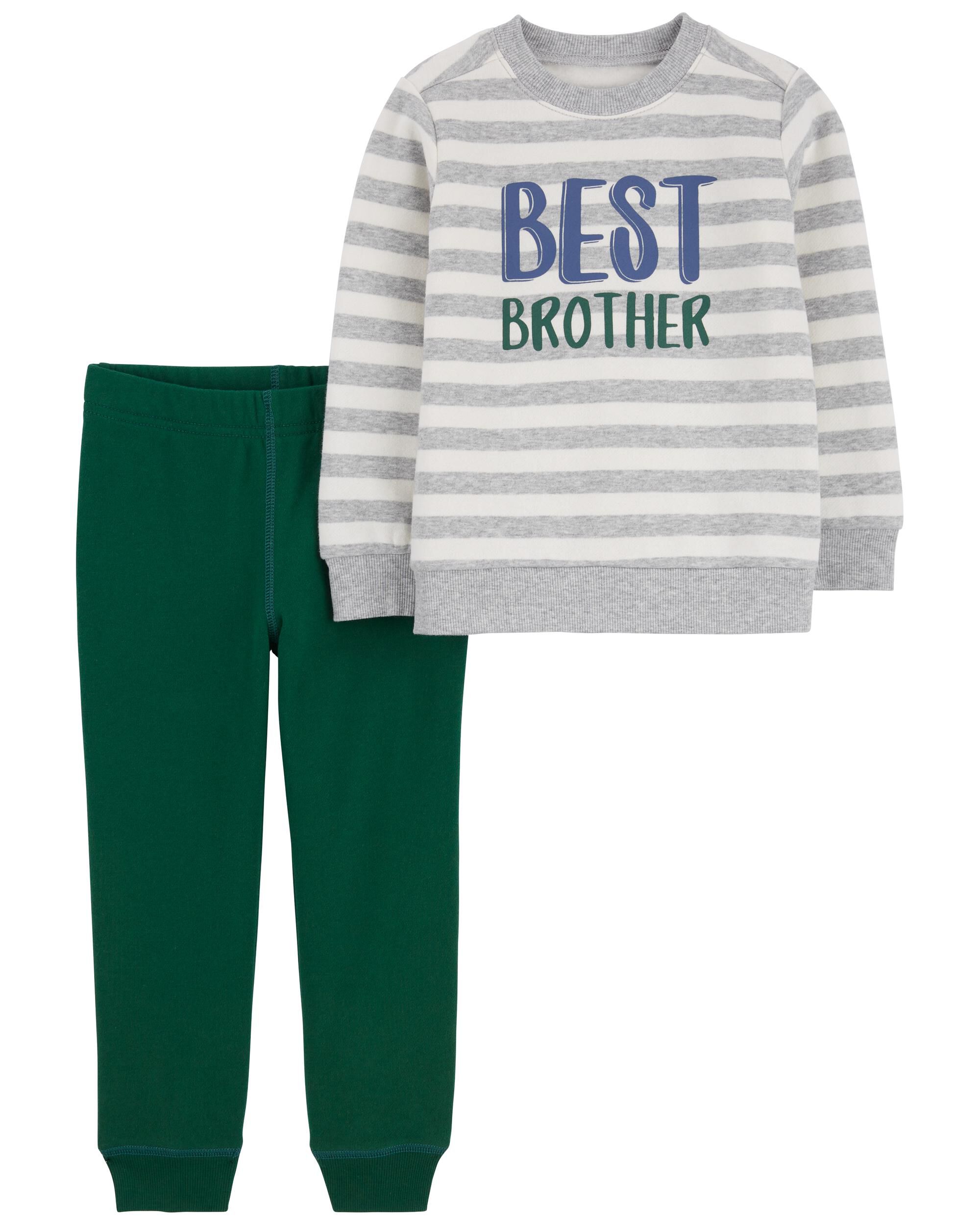Carter's little hot sale brother outfit