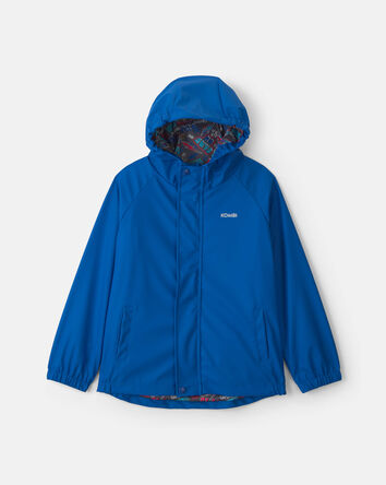 Boys Kombi London Rain Jacket - Blue , 