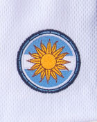 Toddler Umbro Argentina Mesh Soccer Shorts - Light Blue/White, image 5 of 7 slides