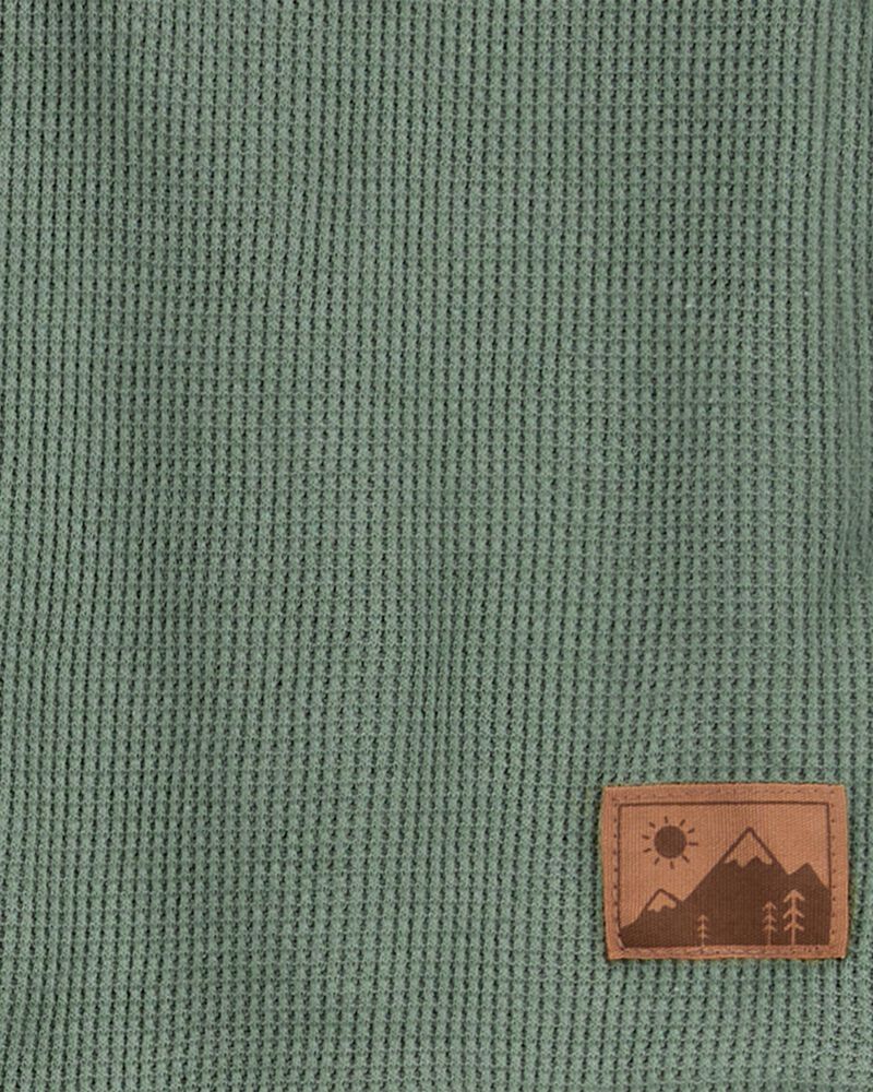 Toddler 2-Piece Thermal Tee & Cargo Pant Set, image 3 of 4 slides