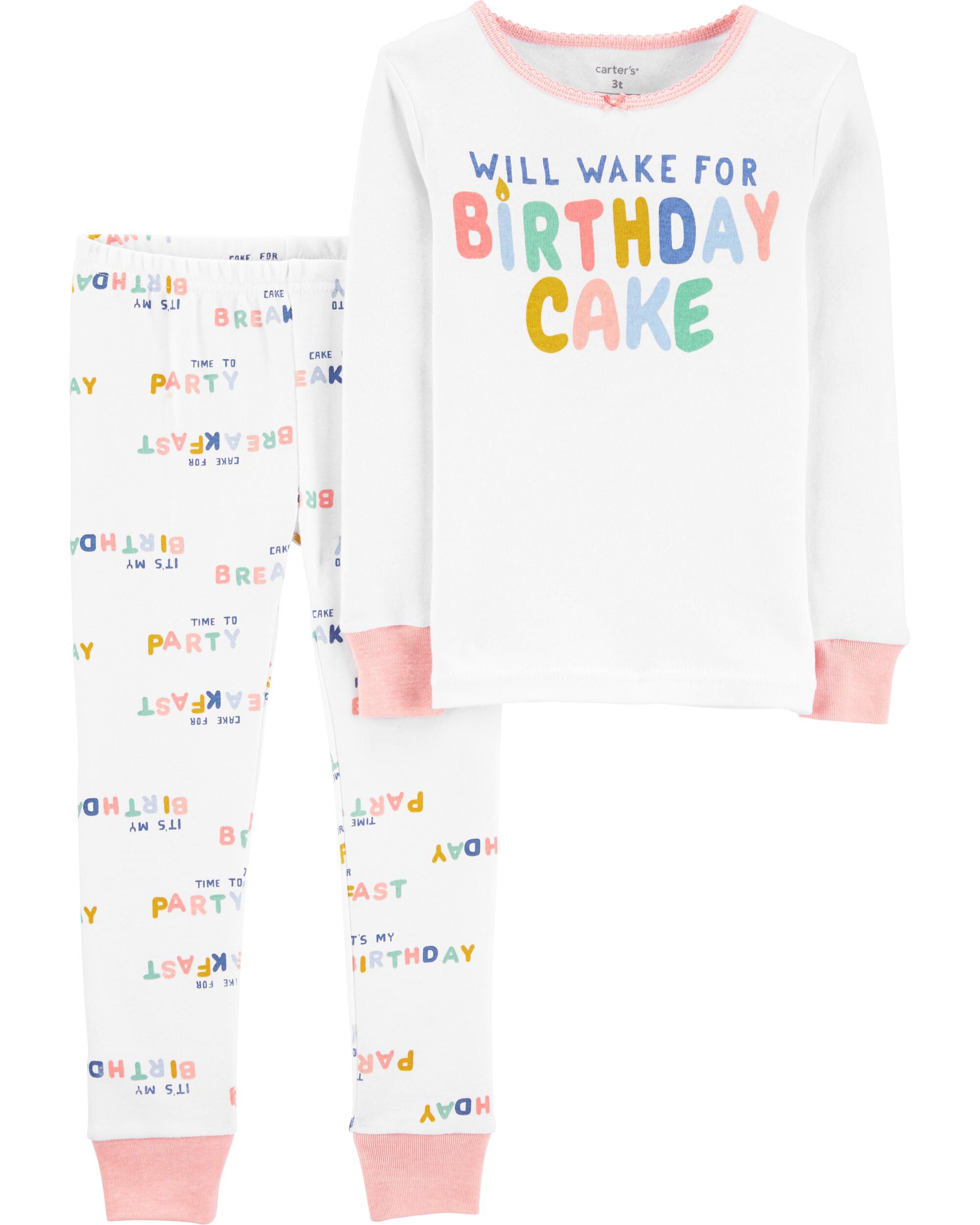 Carters birthday 2025 pajamas