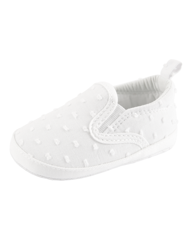 Bébé Espadrilles à enfiler - Blanc , image 6 sur 6 diapositives