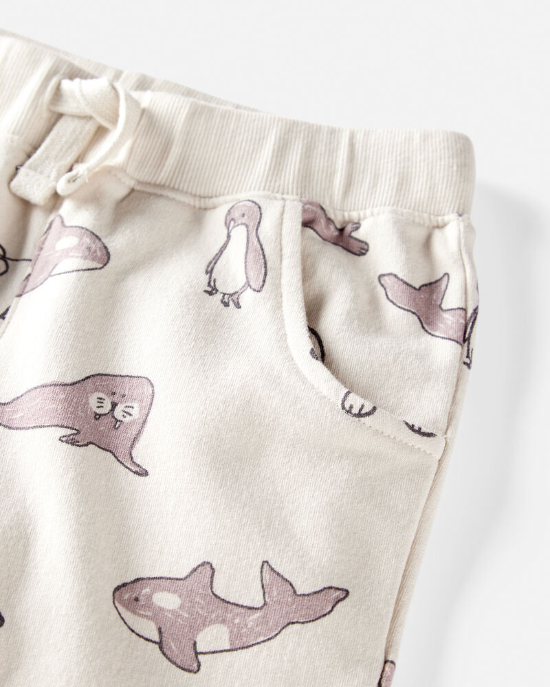 Toddler 2-Piece Set Made with Organic Cotton in Artic Friends Print, image 3 of 5 slides