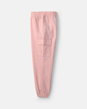 Girls 2-Piece 'Love' Fleece Long-Sleeve Top & Pant Set - Pink, 