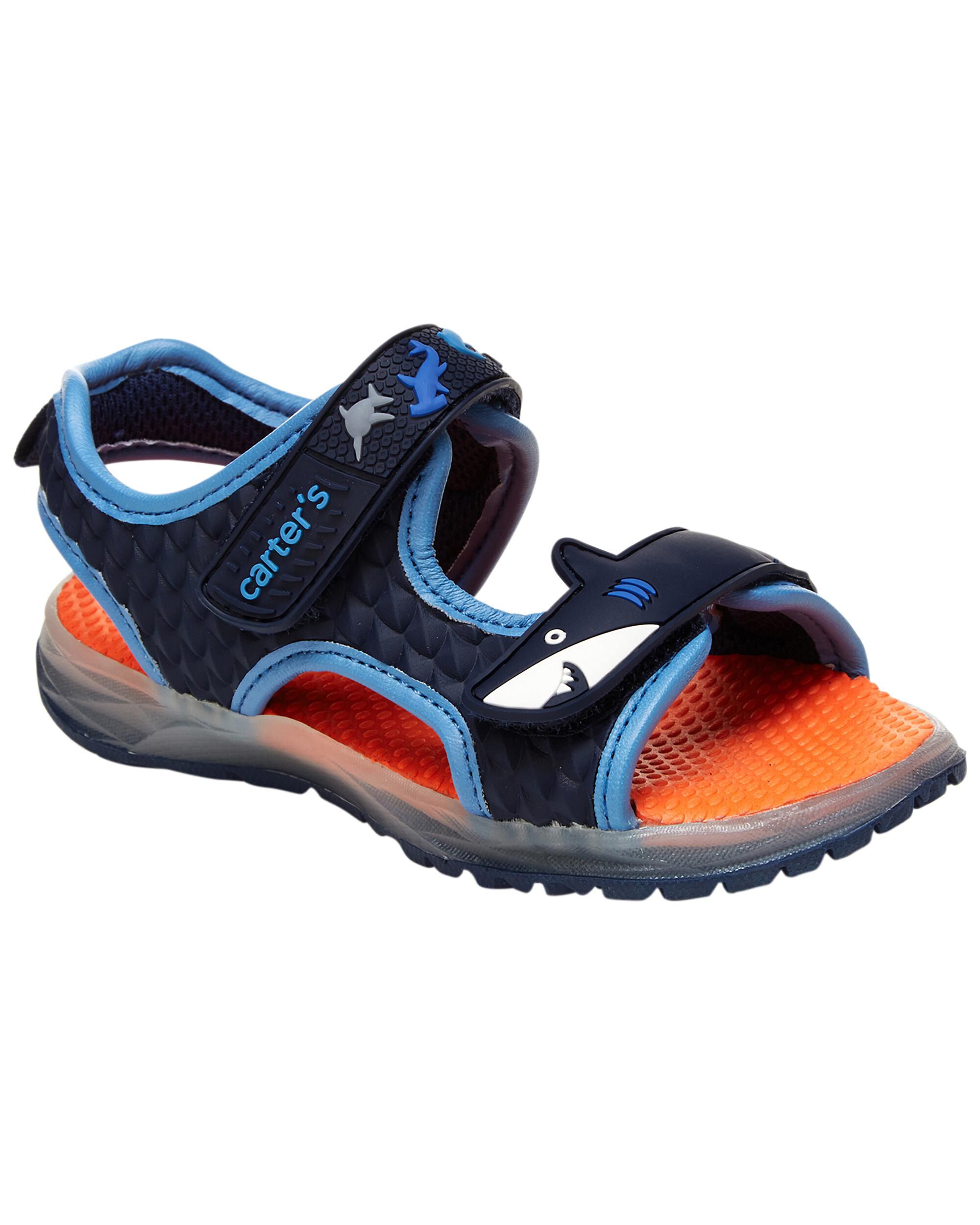 Carter's shark top sandals