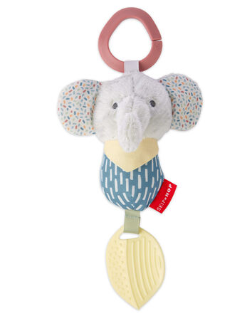 Bandana Buddies Chime & Teethe Toy - Elephant, 