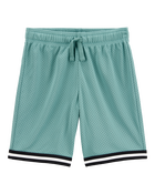 Kid Fan-Favourite Mesh Short - Teal, image 1 of 5 slides