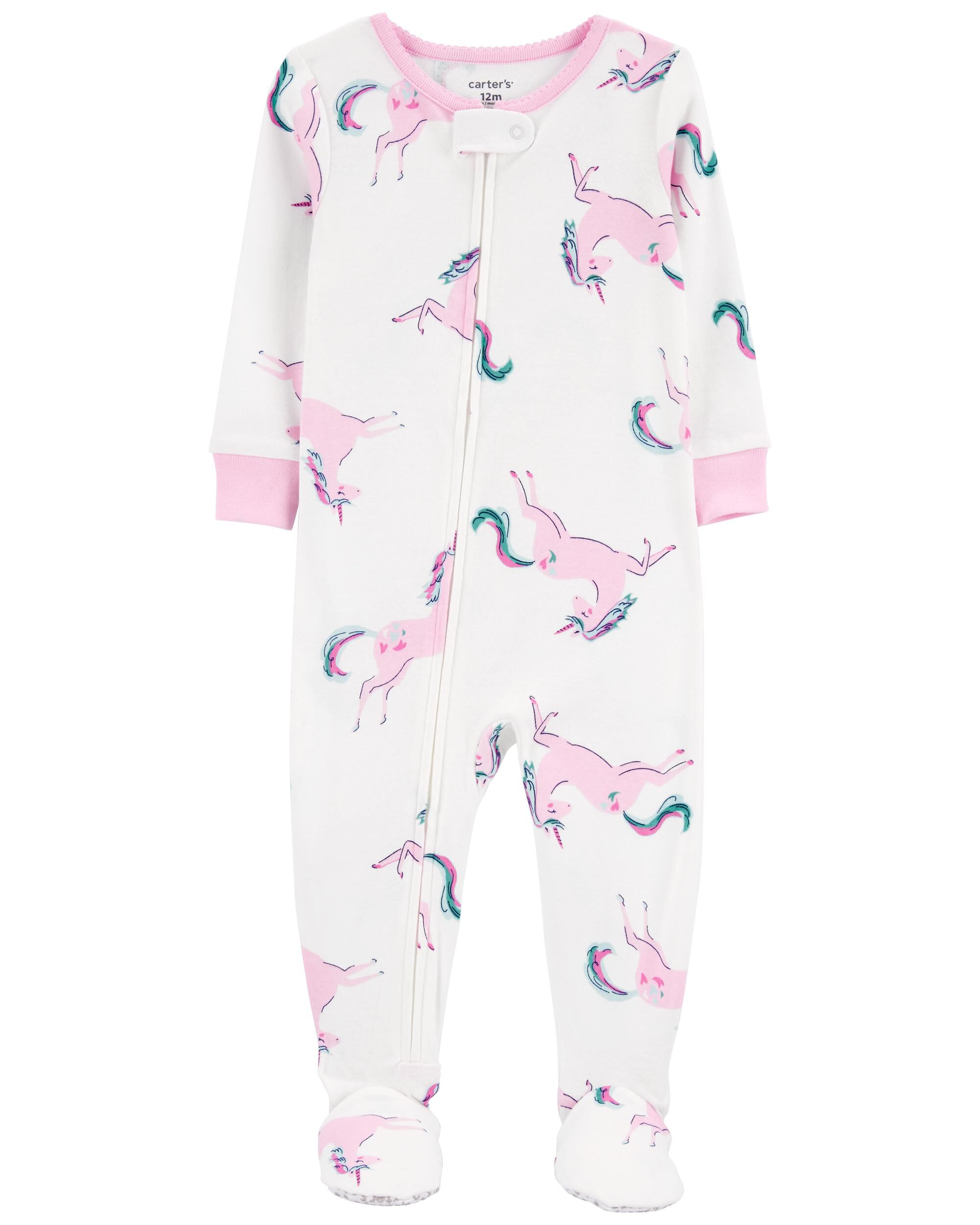 Carter's big girl footed pajamas cheap