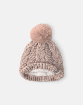 Tout-petit fille - Tuque guimauve Kombi - Cr&egrave;me, 