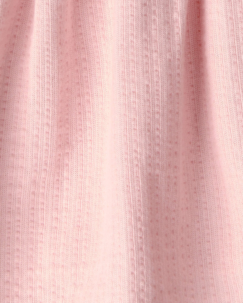 Toddler Girl Seersucker Skort - Pink, image 3 of 4 slides