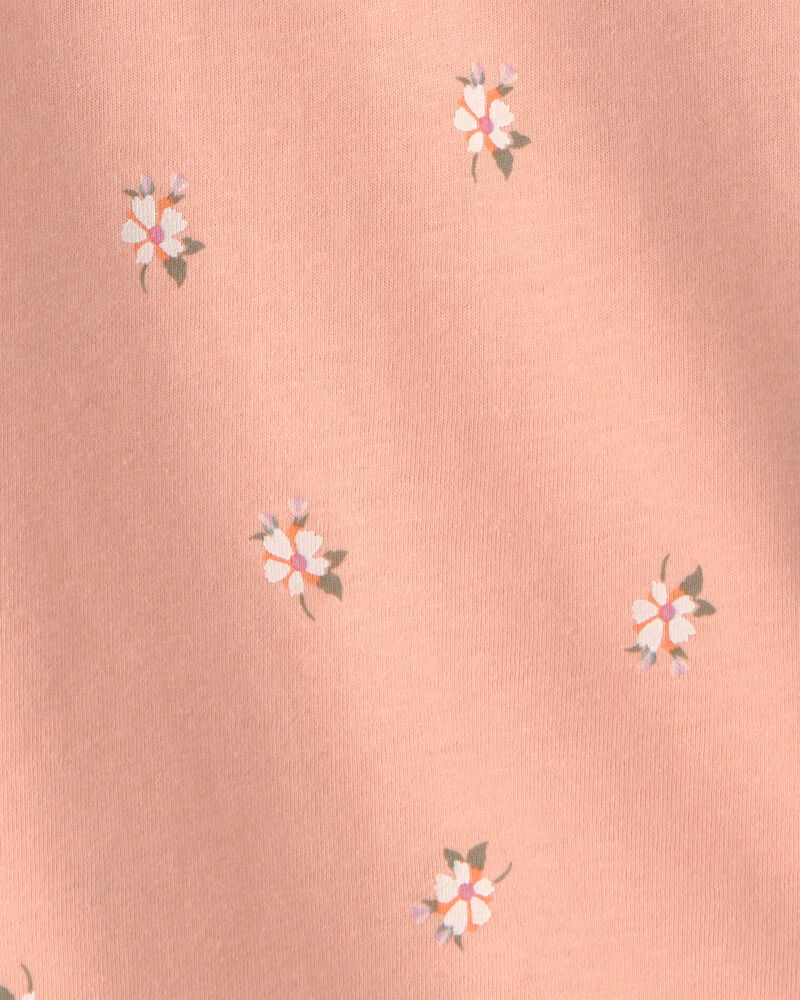Tout-petit fille - Haut &agrave; motif floral - Rose, image 3 sur 3 diapositives
