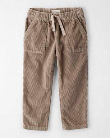 Tout-petit gar&ccedil;on - Pantalon en velours c&ocirc;tel&eacute; biologique, 