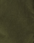 Baby Corduroy Overalls - Olive Green, image 3 of 4 slides