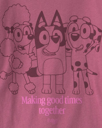 Toddler Girl Bluey&trade; Long-Sleeve Graphic Tee - Pink, 